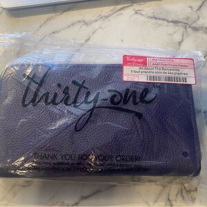 Thirty-One Textured Purple Wallet